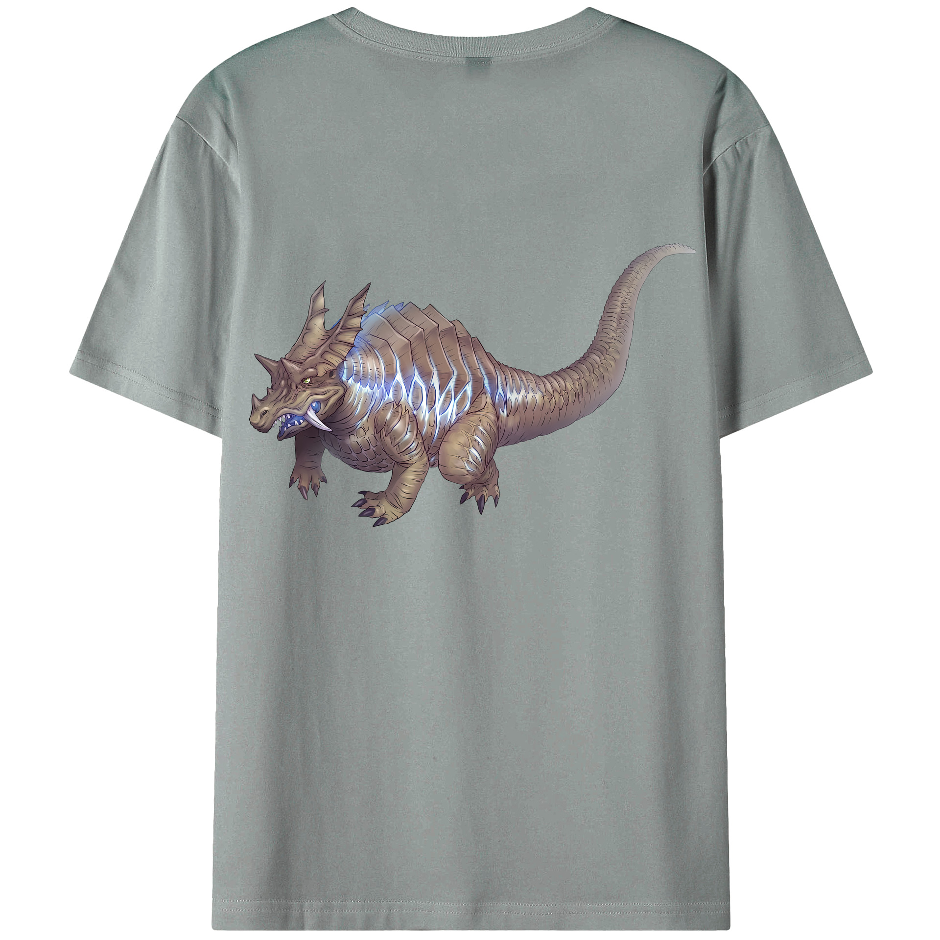 （画像用） ウルトラマン Ultraman 綿100％ メンズ半袖Tシャツ（バックプリント） 通気性